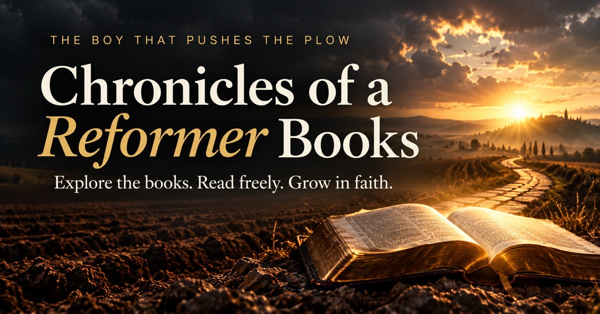 The Boy Who Pushes the Plow — Chronicles of a Reformer Books. Explore the books. Read freely. Grow in faith.